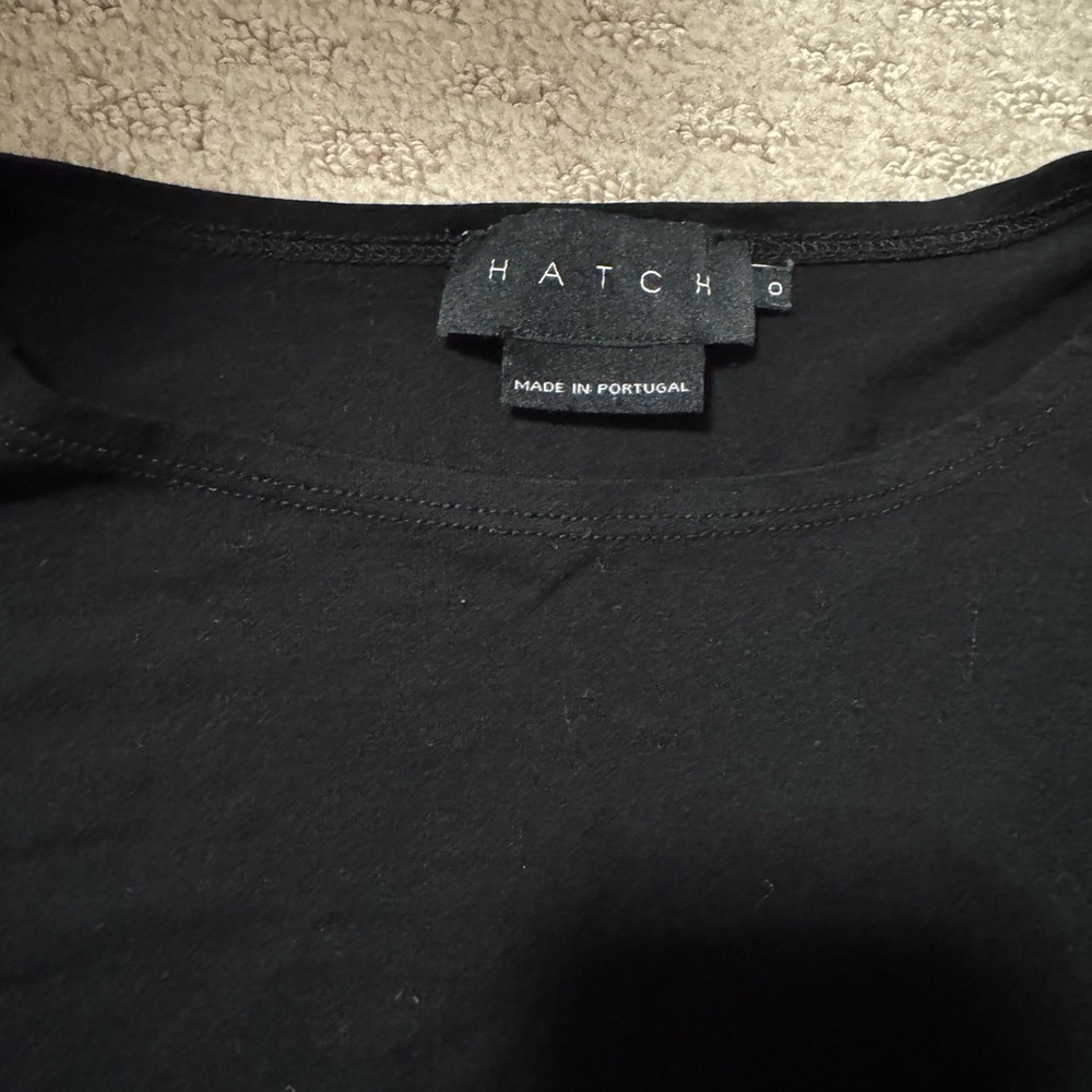 Hatch Elegant Black long sleeve